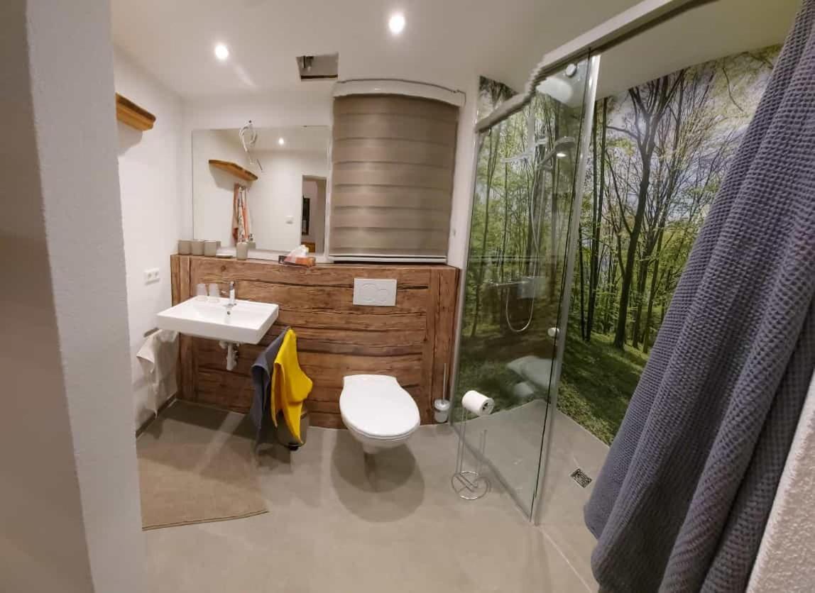 Ferienhaus: Mitten Auf Dem Reiterhof Öhringen Eksteriør bilde